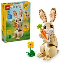 Играчки - LEGO Creator 3 в 1 Сладко зайче 31162, Фигурка на животно - 1
