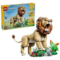 LEGO Creator 3 in 1 Animale salbatice Leu maiestuos 31386, Set Copii