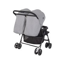 Carucioare copii - Carucior pentru gemeni Graco DuoRider, pliere rapida, usor, Steeple Gray - 2
