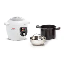 Дом и почистване / Готвене - Tefal Cook4Me+ CY851130 интелигентна мултикукър под налягане, 6 л, бяла - 1