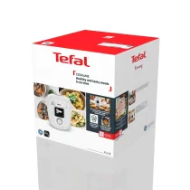 Casa si Curatenie - Multicooker inteligent cu gatire sub presiune Tefal Cook4Me CY9621F2, 6L, Wi-Fi, 10 in 1, alb - 2