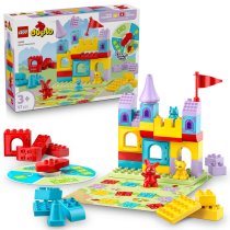 Играчки - LEGO DUPLO 10450 Игра със скачащ замък - 1
