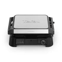 Casa si Curatenie - Gratar Electric Multifunctional Tefal SuperGrill 4 in 1 GC517DE0, 2000W, Placi Detasabile, Negru/Argintiu - 2
