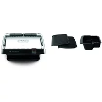 Gratar Electric Inteligent Tefal OptiGrill Elite XL GC760D30, 2200W, 16 Programe Automate, Senzor de Gatire, Inox/Negru