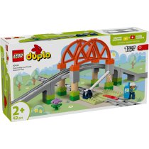 Jucarii - Set de extindere pod cu sine de cale ferata LEGO DUPLO 10426 - 2