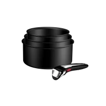 Casa si Curatenie / Articole de bucatarie / Seturi Tefal Ingenio - Set 4 Piese Tefal Ingenio Excellence+, Cratite 16/18/20 cm, Inductie, Antiaderent - 1