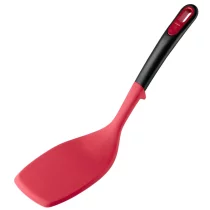 Spatula Flexibila Tefal Ingenio+ K1984834, Silicon, Rezistenta la Caldura, Rosu/Negru