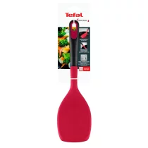 Дом и почистване / Кухненски аксесоари - Tefal Ingenio+ Гъвкава шпатула K1984834, Силикон, Термоустойчива, Червена/Черна - 2