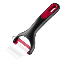 Tefal Ingenio+ K1992134 Аксесоар за белачка на зеленчуци и плодове, неръждаема стомана, въртящ се нож, черен/червен