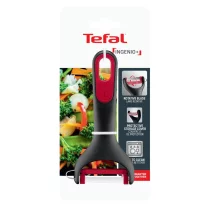 Дом и почистване / Кухненски аксесоари - Tefal Ingenio+ K1992134 Аксесоар за белачка на зеленчуци и плодове, неръждаема стомана, въртящ се нож, черен/червен - 2