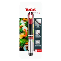 Casa si Curatenie / Articole de bucatarie / Cutite si ustensile - Accesoriu pentru Decojit Legume si Fructe Tefal Ingenio+ K1994034, Lama Zimtata, Inox, Negru/Rosu - 2