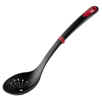 Tefal Ingenio+ K1980634 Цедка с лъжица, подсилен найлон, устойчива на топлина, черна/червена