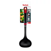 Casa si Curatenie / Articole de bucatarie / Cutite si ustensile - Polonic Tefal Ingenio+ K1980434, Nylon Ranforsat, Rezistenta la Caldura, Negru/Rosu - 2