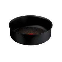 House and Cleaning / Μαγειρικά σκεύη - Τηγάνι Tefal Ingenio Excellence+ 24cm, Fusion Core, Θερμο-Σήμα, Επαγωγικό, Μαύρο - 1