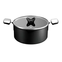  - Tefal Excellence+ Тенджера с капак 28 см, 8,4 л, незалепващо покритие, индукционна - 1