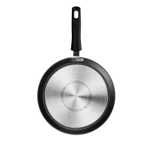  - Тиган за палачинки Tefal Excellence+ 25 см, незалепващо покритие, технология Thermo-Signal, съвместим с индукция, черен - 2