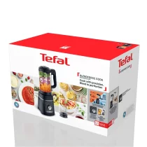 Дом и почистване / Приготвяне на храна / Блендери - Блендер Tefal Blendforce Cook, 1000 W, 1,75 л, 6 програми, технология Powelix, черен - 2