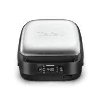 Дом и почистване / Закуски - Сандвич машина Tefal Snack Collection Precision, 700 W, регулируем термостат, 2 комплекта чинии, сребристо/черно - 2