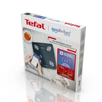 Προσωπική φροντίδα - Έξυπνη ζυγαριά Tefal Goodvibes Life BM9620S1, 10 δείκτες σώματος, βάρος 180kg, συνδεσιμότητα Bluetooth, μπλε - 2
