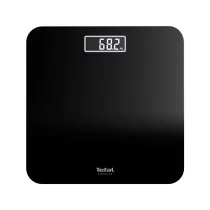 Προσωπική φροντίδα - Ζυγαριά μπάνιου Tefal Premiss PP1800V0, 160 kg, ακρίβεια 100g, γυάλινη πλατφόρμα 30x30 cm, εξαιρετικά λεπτός σχεδιασμός, μαύρο - 1