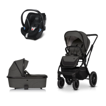  - Carucior 3 in 1 pentru copii Cavoe Axo Comfort, cu landou si scoica Cybex Cloud G Plus - 2