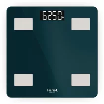 Ingrijire personala - Cantar inteligent Tefal Body Up BM2600V0, 180 kg, 7 indicatori, ecran LCD, verde - 1