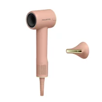 Лична грижа - Сешоар Rowenta Blumia HY5N11E0, 1300W, йонен генератор, магнитен концентратор, компактен дизайн, розов - 1