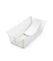 Baie si toaleta - Set Cadita Pliabila pentru copii Stokke Flexi Bath X-Large si Suport Nou-Nascut, 0-6 ani, pliabila - 2