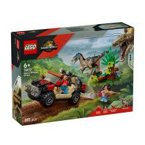 Jucarii / LEGO / LEGO Jurassic World - Set LEGO Jurassic World Evadare off-road din calea unui Velociraptor 76972, Jucarie Copii - 2