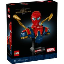 Jucarii / LEGO / LEGO Marvel Super Heroes - Set LEGO Marvel Bustul lui Iron Spider-Man 76326, Model de Colectie pentru Adulti - 2
