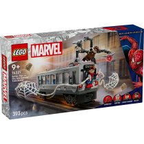 Jucarii / LEGO / LEGO Marvel Super Heroes - Set LEGO Marvel Lupta de pe acoperisul trenului dintre Omul-Paianjen si Doc Ock 76321, Jucarie Copii - 2