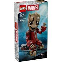 Jucarii / LEGO / LEGO Marvel Super Heroes - Set LEGO Marvel Groot in uniforma Ravager 76341 – Figurina de Colectie Articulata - 2