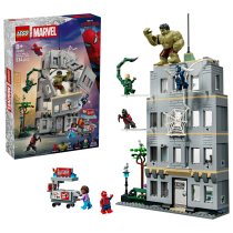 Jucarii / LEGO / LEGO Marvel Super Heroes - Set LEGO Marvel Spider-Man: Confruntarea memorabila dintre Omul-Paianjen si Hulk 76350, Colectia Brand New Day - 2