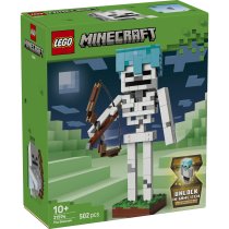 Jucarii / LEGO / LEGO Minecraft - LEGO Minecraft Scheletul 21594, Figurina de actiune articulata si decor premium pentru gameri - 2