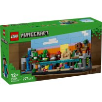 Jucarii / LEGO / LEGO Minecraft - LEGO Minecraft Minibiomuri 21589, Set premium de colectie si etalare cu 5 microbiomuri - 2