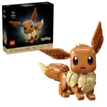 Jucarii / LEGO / LEGO Pokemon - LEGO Pokemon Eevee 72151, Figurina de colectie articulata si decor premium pentru adulti - 1