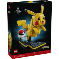 Jucarii / LEGO / LEGO Pokemon - LEGO Pokemon Pikachu si Poke Ball 72152, Set premium de colectie pentru adulti 2050 piese - 2