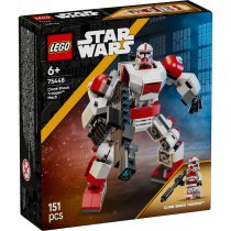 Jucarii / LEGO / LEGO Star Wars - Lego Star Wars 75448 Robot soldat clona de soc, Set de Constructie cu Lansator si Minifigurina - 2