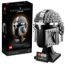 Lego Star Wars 75328 Casca mandalorianului, Macheta de Constructie din Beskar pentru Adulti