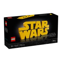 Играчки / LEGO / LEGO Star wars - LEGO Star Wars - Лого от тухлички 75407, Премиум 3D комплект за изграждане за възрастни фенове - 2