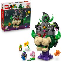 Играчки / LEGO / LEGO Super Mario - LEGO Super Mario 72042 - Замъкът на принц Флориан и Баузър, интерактивен колекционерски замък от 1251 части - 1
