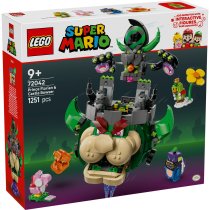 Играчки / LEGO / LEGO Super Mario - LEGO Super Mario 72042 - Замъкът на принц Флориан и Баузър, интерактивен колекционерски замък от 1251 части - 2