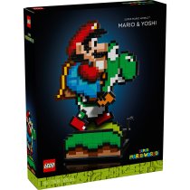  - LEGO Super Mario World Mario and Yoshi, Συλλεκτικό Σετ Κατασκευών Pixel για Ενήλικες - 2