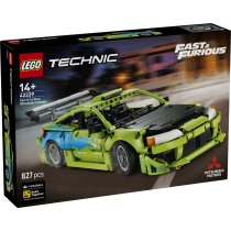  - LEGO Technic Mitsubishi Eclipse - Колата Бързи и яростни 42229, Комплект за сглобяване, 827 части - 2