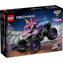 Jucarii / LEGO / LEGO Technic - LEGO Technic Monster Jam Sparkle Smash 42220, Camion Gigant cu Motor cu Arc si Detalii de Unicorn, 243 Piese - 2