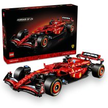 LEGO Technic Masina F1 Ferrari SF-24 42207, Monopost de Colectie Scara 1:8, pentru Adulti