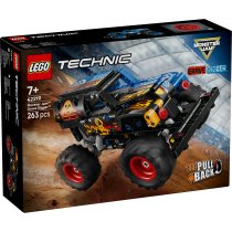 Τα παιχνίδια - LEGO Technic Monster Jam Grave Digger Φωτιά και Πάγος 42219, Γιγαντιαίο Φορτηγό με Ελατήριο, 263 Τεμάχια - 2