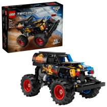 Τα παιχνίδια - LEGO Technic Monster Jam Grave Digger Φωτιά και Πάγος 42219, Γιγαντιαίο Φορτηγό με Ελατήριο, 263 Τεμάχια - 1