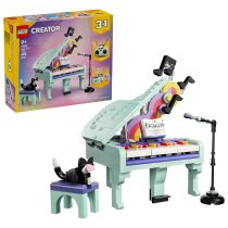  - LEGO Creator 3 в 1 Декоративно пиано с котка 31392, Музикален комплект, 485 части - 1