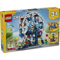  - LEGO Creator 3 в 1 Емблематично виенско колело 31389, Комплект за увеселителен парк, 916 части - 2